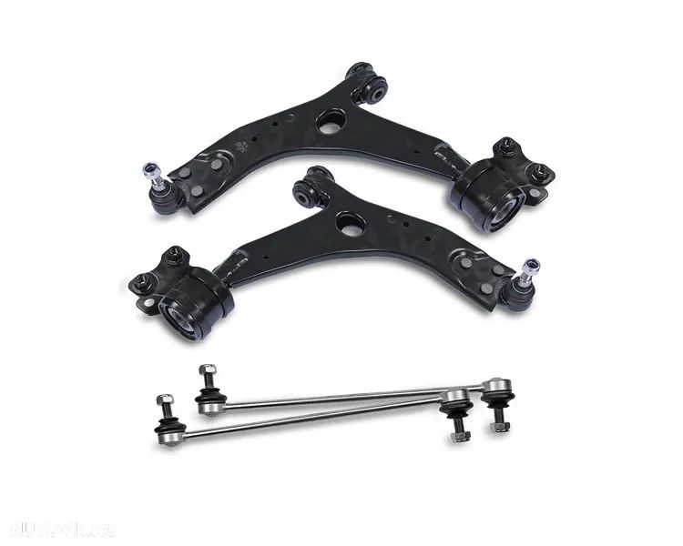 Set brate suspensie roata fata Ford Focus 2, Focus C-Max, Volvo C70 II, S40 II, V50 - 1