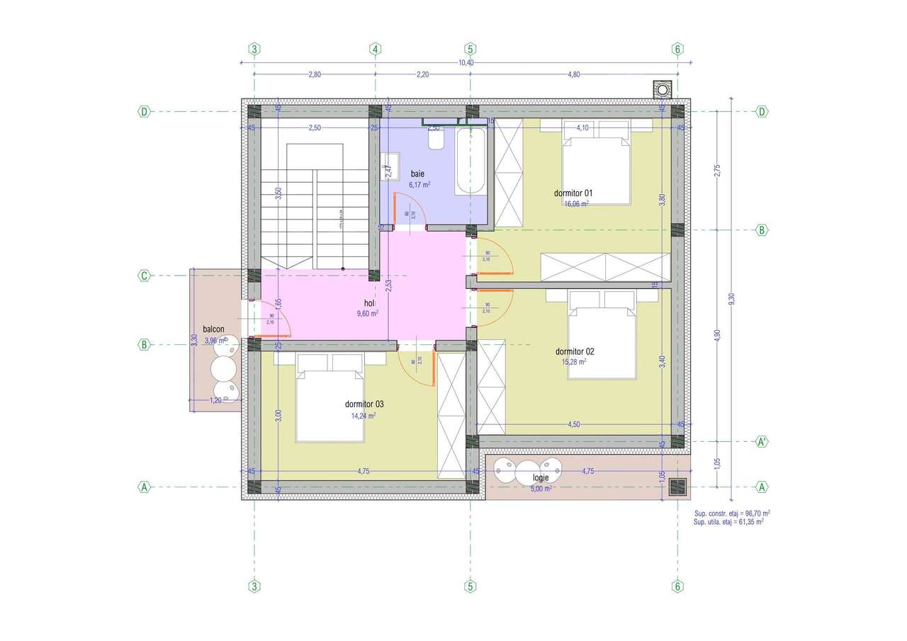 Casa noua in Tocile - individuala - priveliste deosebita spre munti - Imagine principală: 2/14
