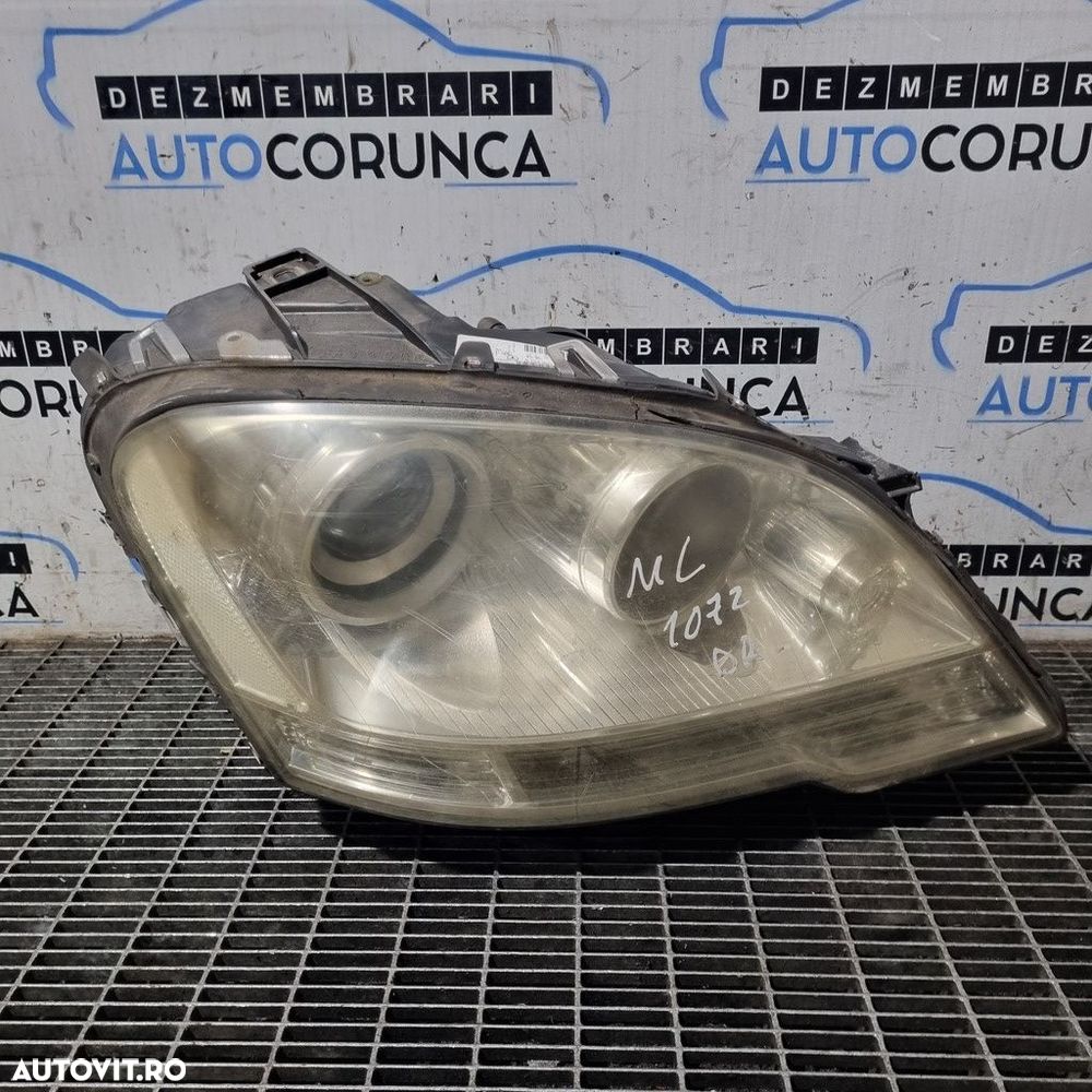 Far Dreapta Mercedes ML W164 Facelift 2008 - 2011 SUV 4 Usi (1072) Fara xenon ... - 1