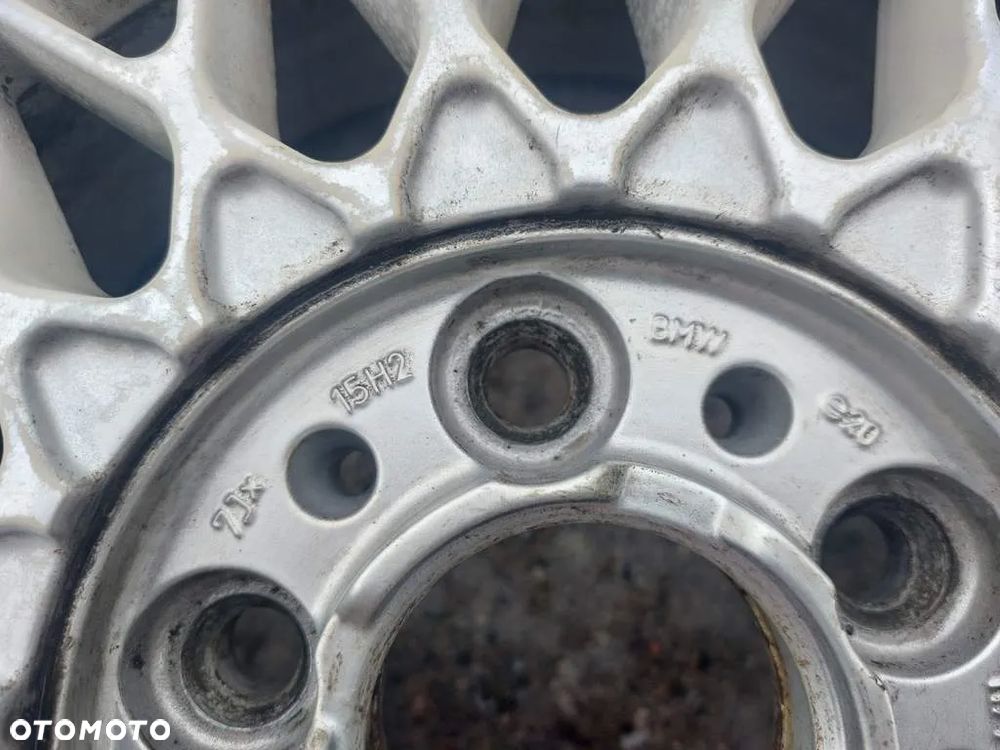 Koła Felgi Aluminiowe 15 cali 5x120 BMW 5 E 30/32/24/36 - 6