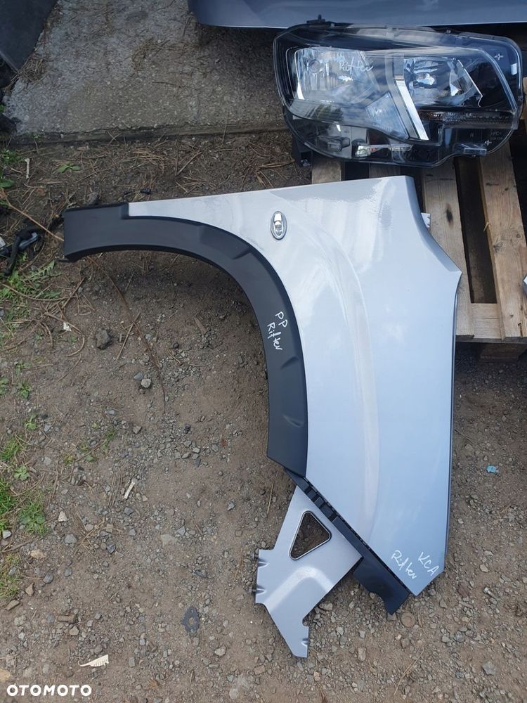PEUGEOT RIFTER MASKA ZDERZAK 2X LAMPA 2X BŁOTNIK KCA - 2
