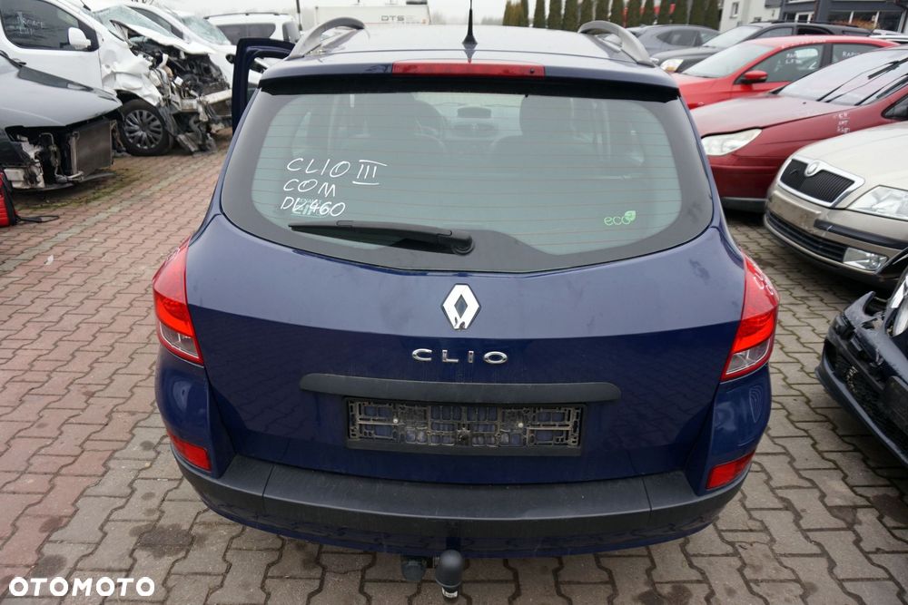 KLAPA BAGAŻNIKA TYLNA CLIO III PH1 KOMBI OV460  GRANATOWY RENAULT 2005-2009 - 1