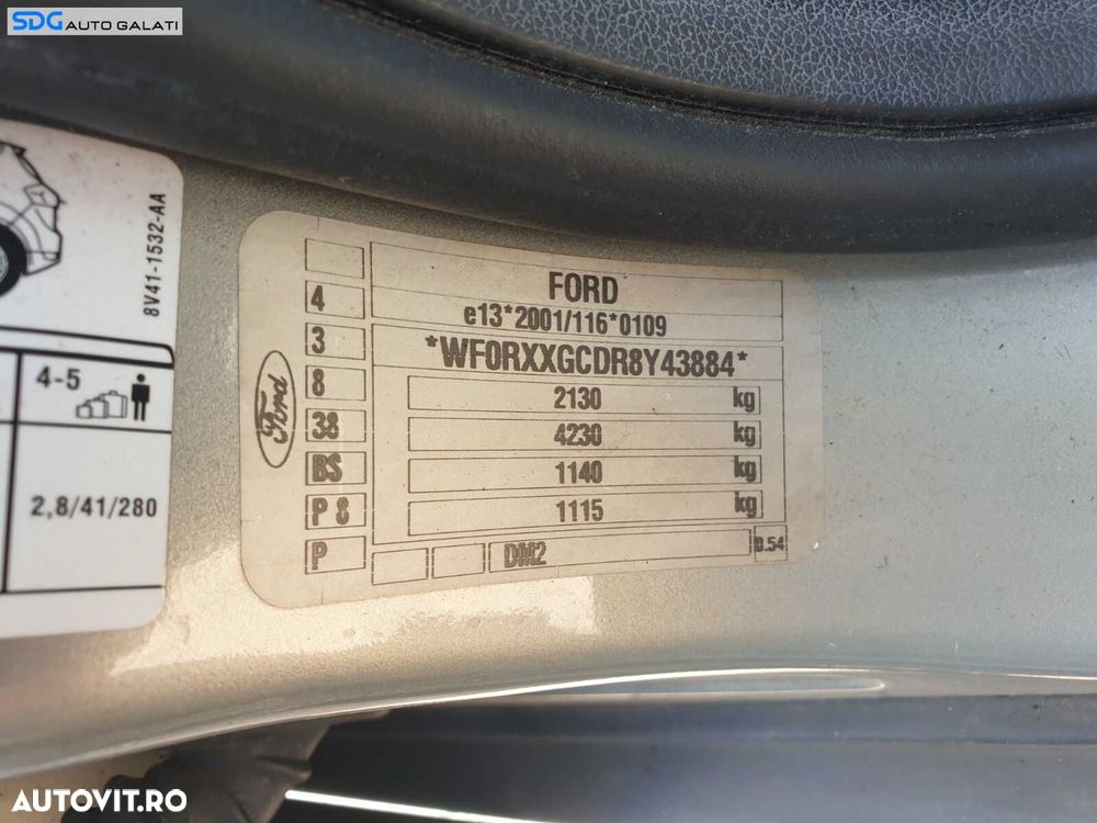 Cutie Viteze Manuala 6 Trepte 4x4 Ford Kuga 1 2.0 TDCI 2008 - 2013 [C7823] - 2