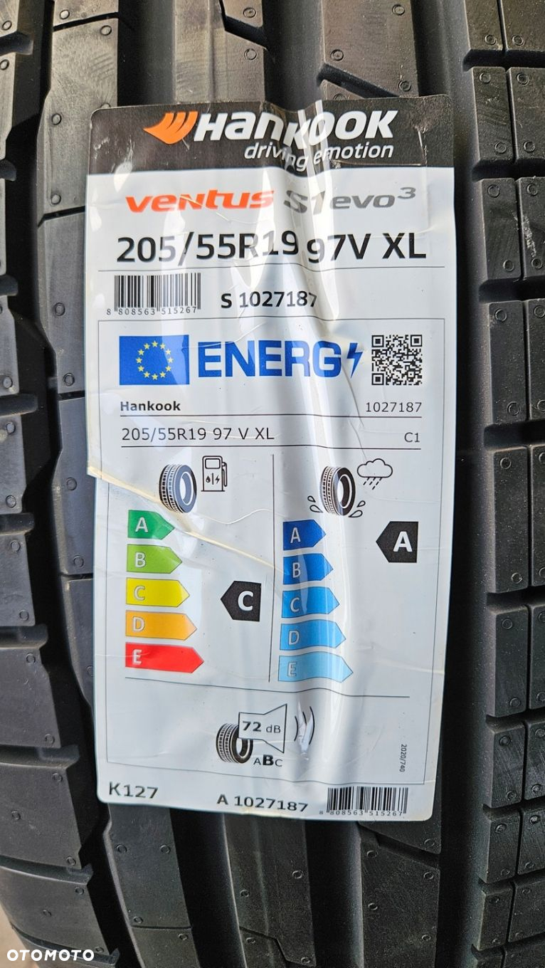 205/55/19 205/55r19 97v Hankook ventus s1 evo3 - 2