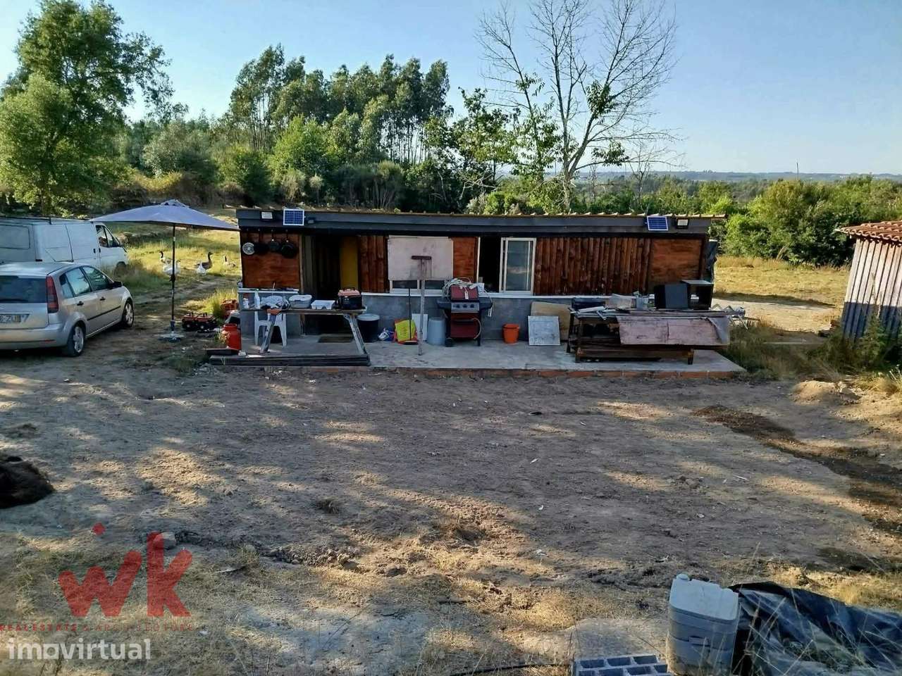 Pequena Quinta com casa pré-fabricada, mina, anexo - Grande imagem: 2/40