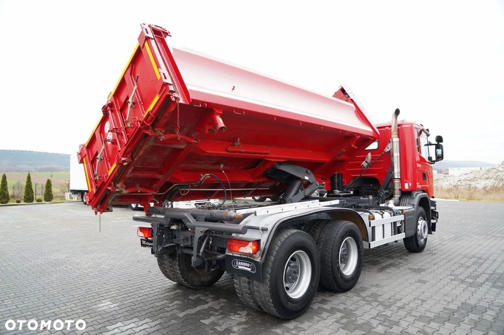 Scania G 370 / 6x4 / WYWROTKA DWU-STRONNA / HYDROBURTA / BOARDMATIC / AUTOMAT / EURO 6 - 8