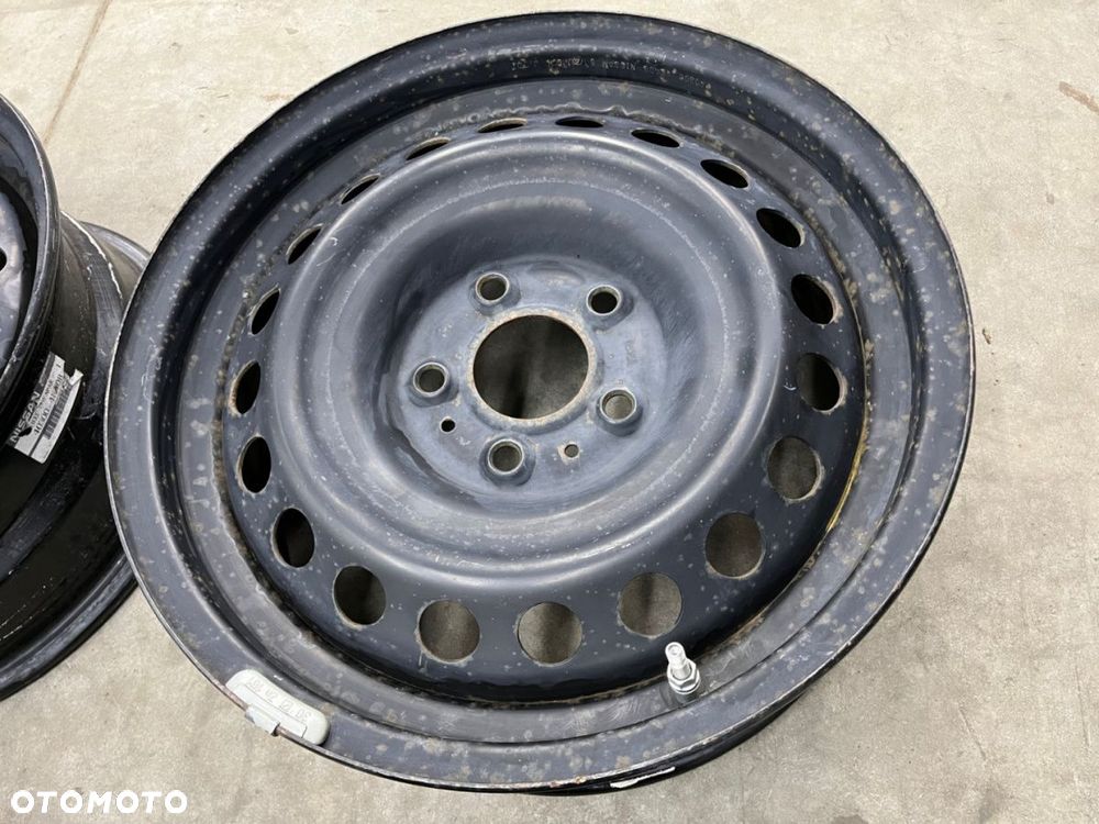 Felga Nissan Qashqai I J10 06-13r. 6,5jx16 5x114,3 ET40 felgi stalowe z czujnikami 16 cali KOMPLET - 6