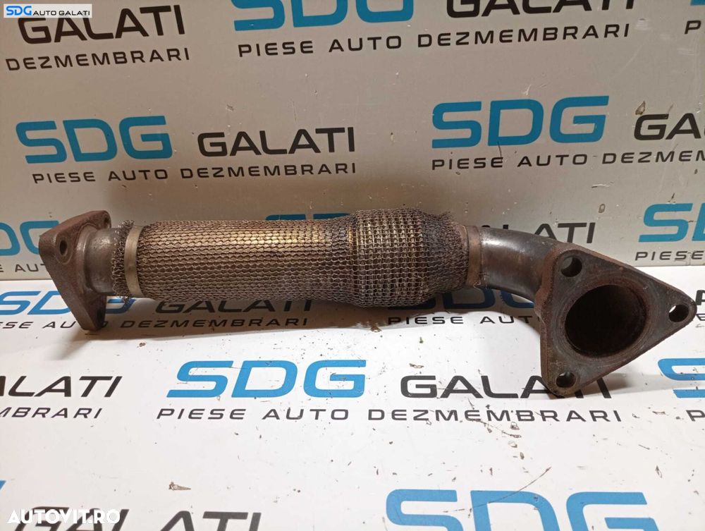 Compensator Racord Flexibil Galerie Teava Conducta Evacuare Dreapta Audi A6 C6 2.7 TDI BPP BSG 2005 - 2011 Cod 059790M [M7732] - 1