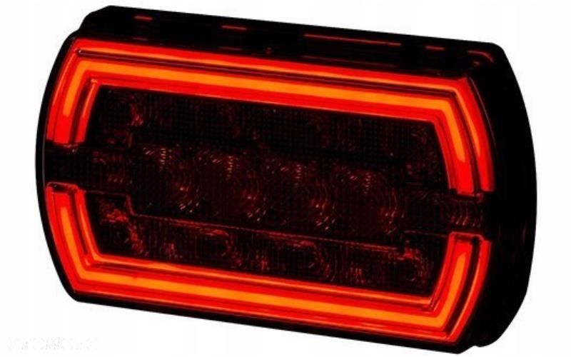 lampa zespolona led tył przyczepka traktor polski produkt 12/24v - 3