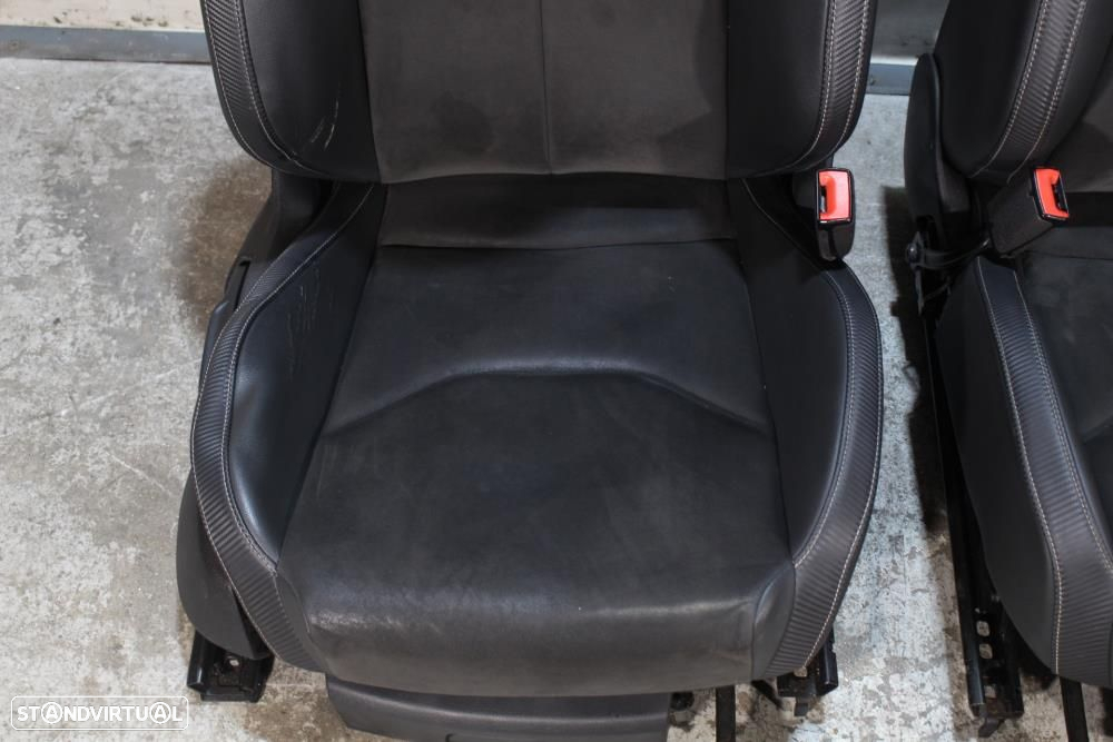 Conjunto De Bancos Seat Leon (5F1)  Bancos Seat Leon 5F Cupra Em Pele - 4