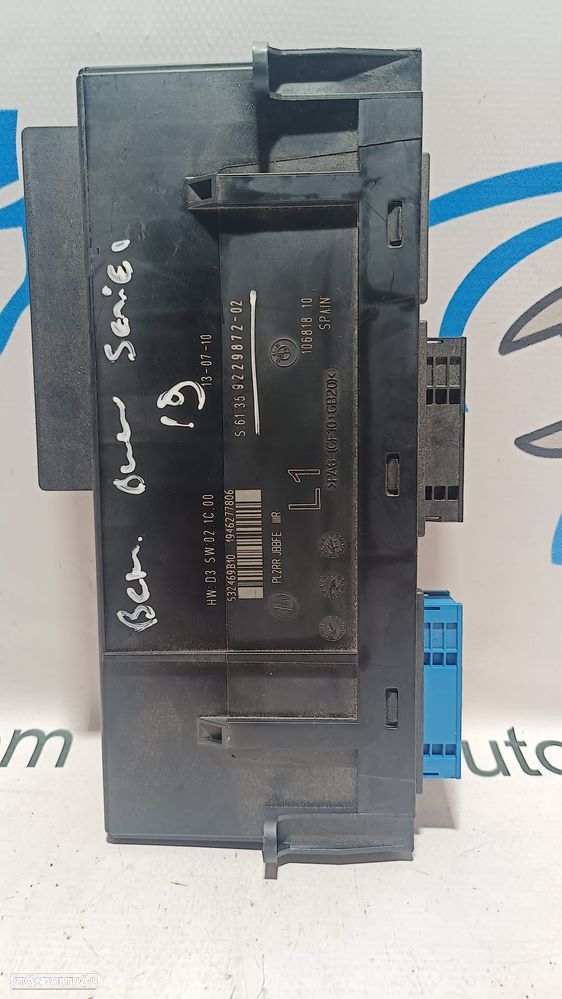 CENTRALINA MODULO CENTRAL CONFORT BMW SERIE 3 E92 6135922987202 61359229872 922987202 9229872 E90 E91 E93 SERIE 1 E81 E82 E87 E88 - 2