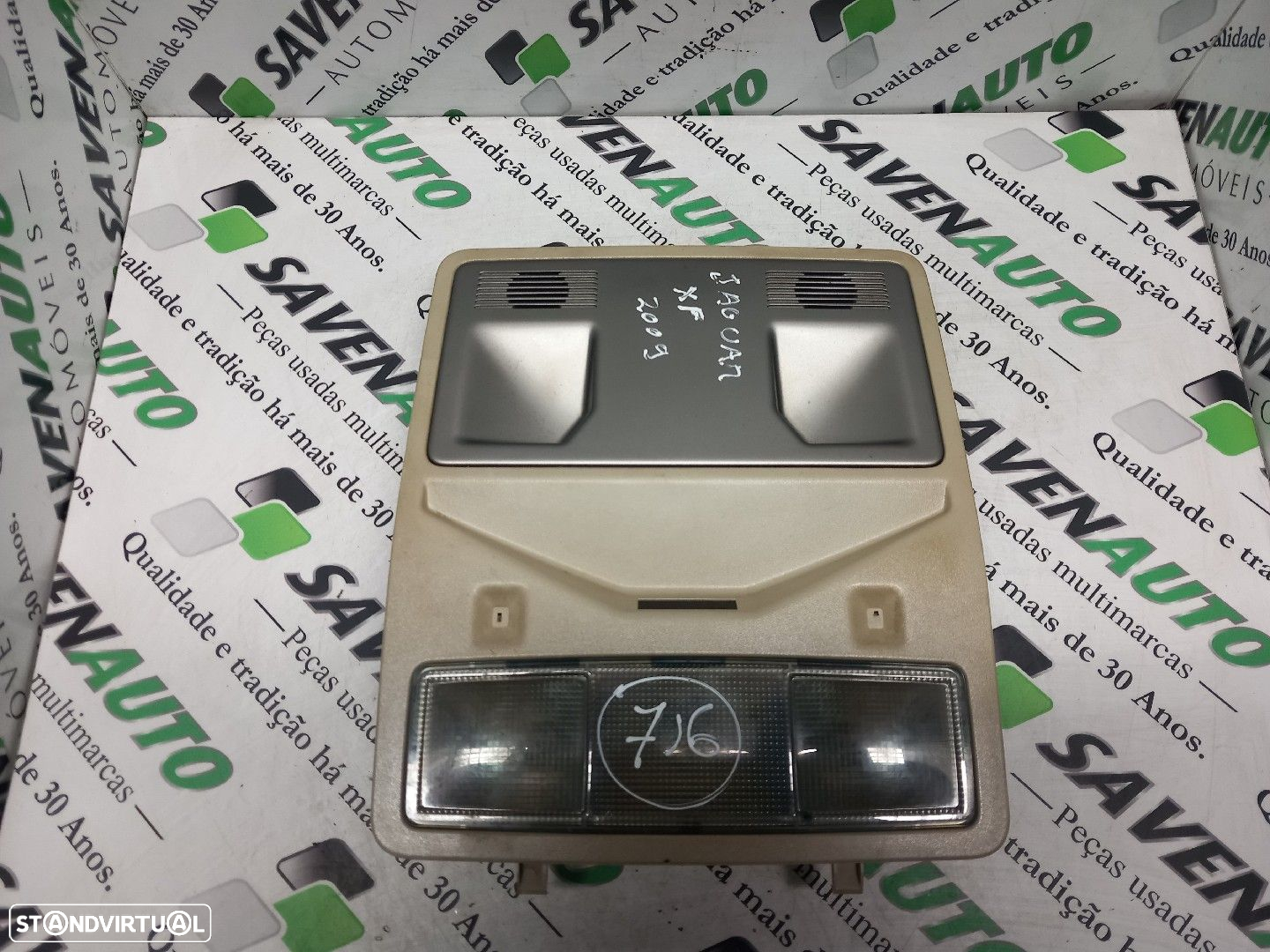 Plafonier / Botão Luz Tecto Jaguar Xf (X250) - 2