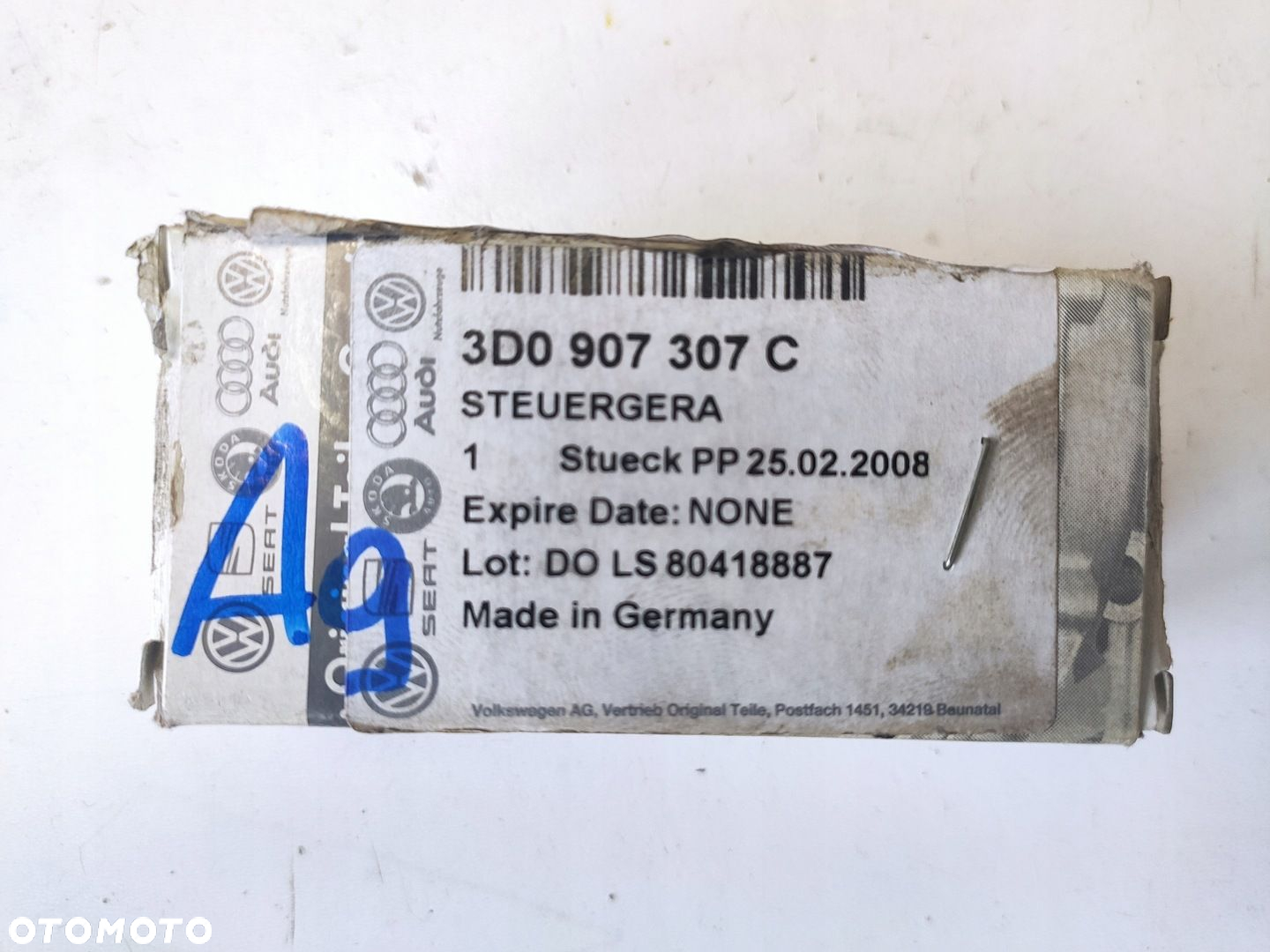 Vw Audi przekażnik servotronic 3D0907307C - 4