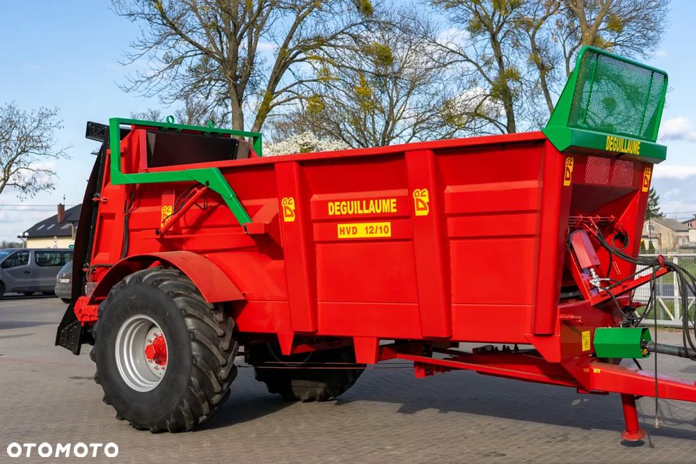 Inny ROZRZUTNIK OBORNIKA DEGUILLAUME HVD12/10 12T KLAPA HYDARULICZNA  Posiadam wiele maszyn Prasa Ciągnik Kosiarka - 22