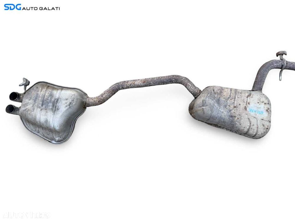 Ansamblu Complet Evacuare Toba Tobe Teava Esapament Intermediara Finala Volkswagen Golf 5 1.4 TSI CAXA 2004 - 2008 [LC3431] - 1