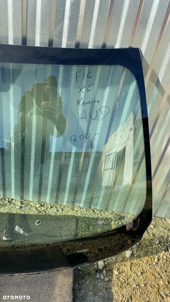 SZYBA CZOŁOWA BMW X6 F16 KAMERA HUD 43R-00340 - 2