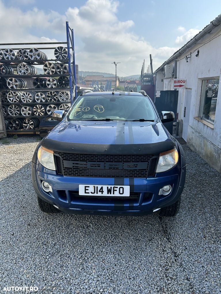 Bara fata Ford Ranger III 2011 - 2015 ALBASTRU (1329) model fara spalatoare far - 4