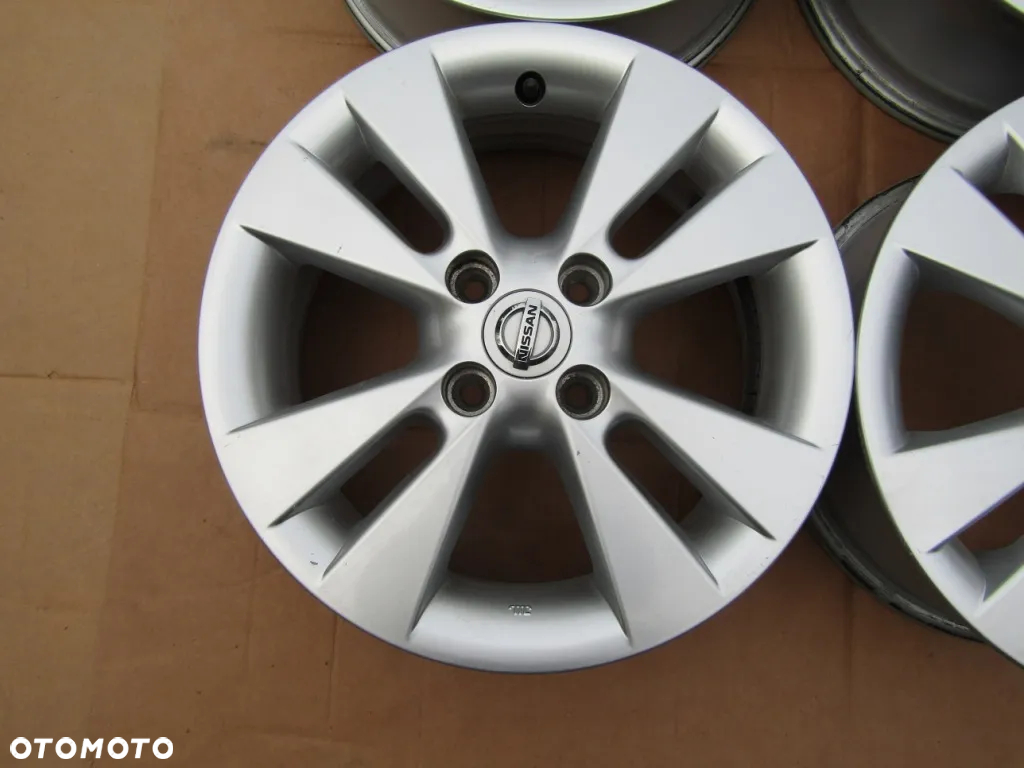 4x Felgi 15 Nissan Note Micra K12 K13 5,5j 4x100 ET45 / Oryginał - 9