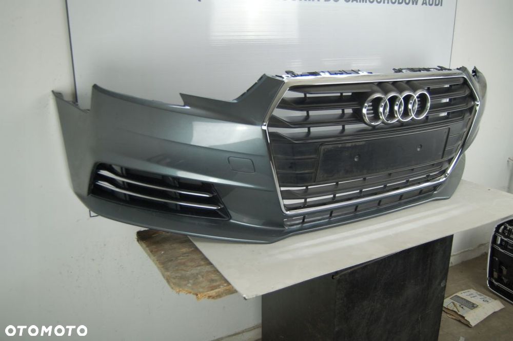 ZDERZAK GRILL AUDI A4 B9 8W 2017-2019 BEZ PDC 8W0 - 2