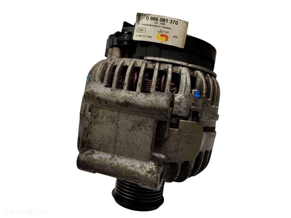 ALTERNATOR AUDI Q5 8R (2008-2012) 2.0 TFSI 211KM 0986081370 - 3