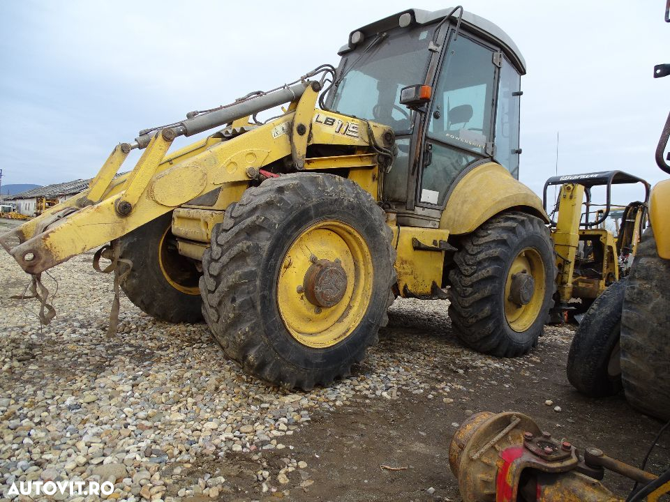 Dezmembrez buldoexcavator New Holland LB 110-115 , din  2007 - 2
