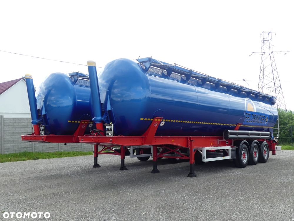 Feldbinder SILOS 60000 / KIPROWANA / OŚ PODNOSZONA / - 3