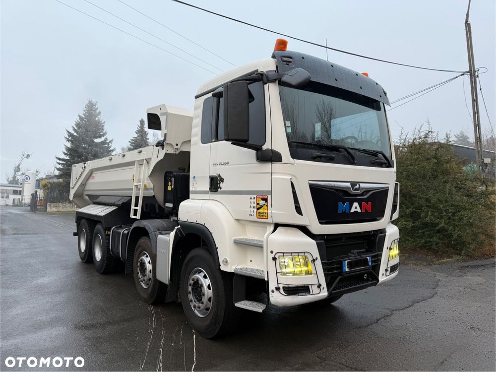 MAN TGS 35.500* 8x4* Wywrot* Hydroklapa* Retarder* Lodówka* Navi* Z Francji* Stan BDB - 7
