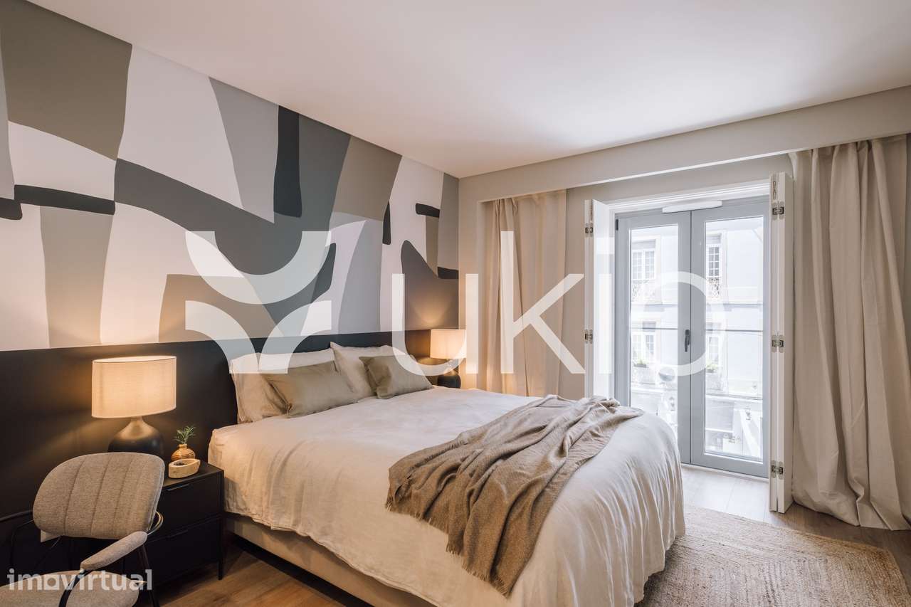 Apartamento T2 com terraço no Alto de Santo Amaro - Grande imagem: 2/22