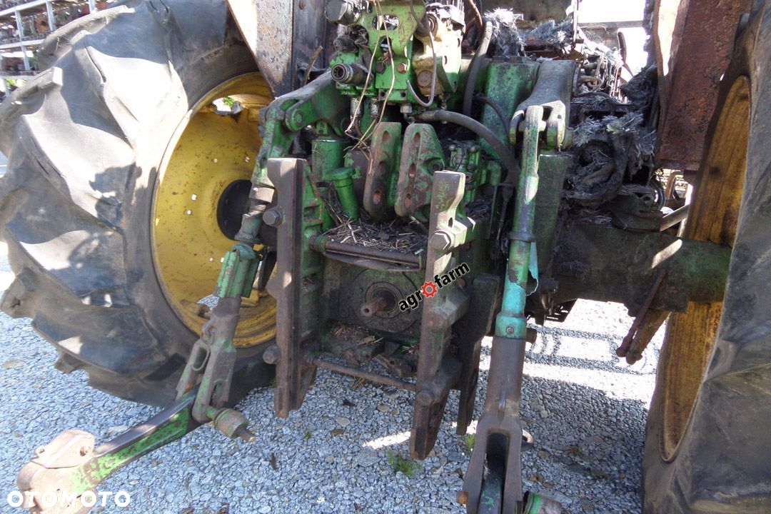 John Deere części 6400 6300 6200 6100 silnik most skrzynia zwolnica piasta zębatka koło zębate oś - 2
