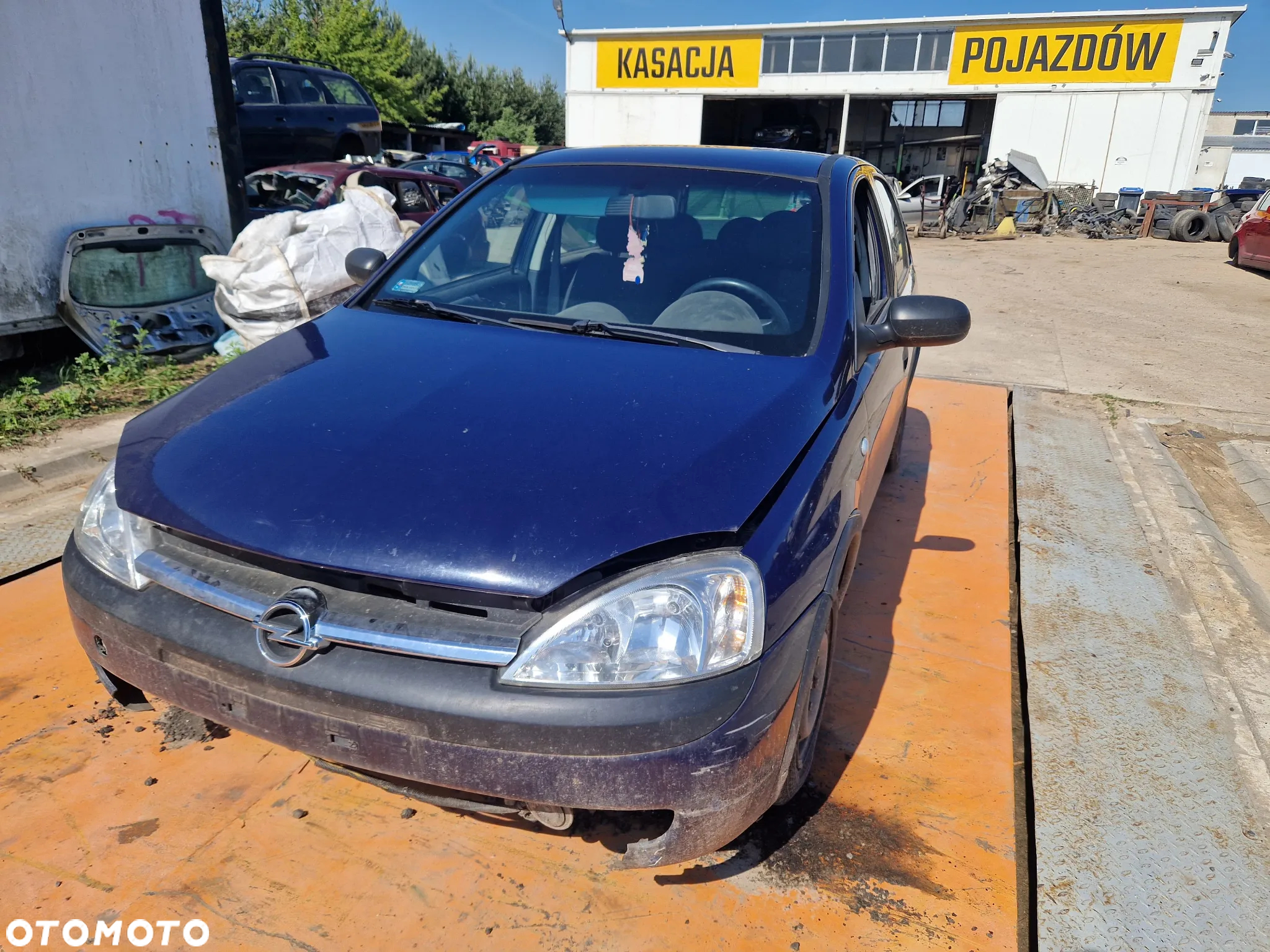 Opel CORSA C 2000/09-2009/12 Silnik 1.2 Z12XE 75KM/55kW Z20R na części drzwi maska - 2
