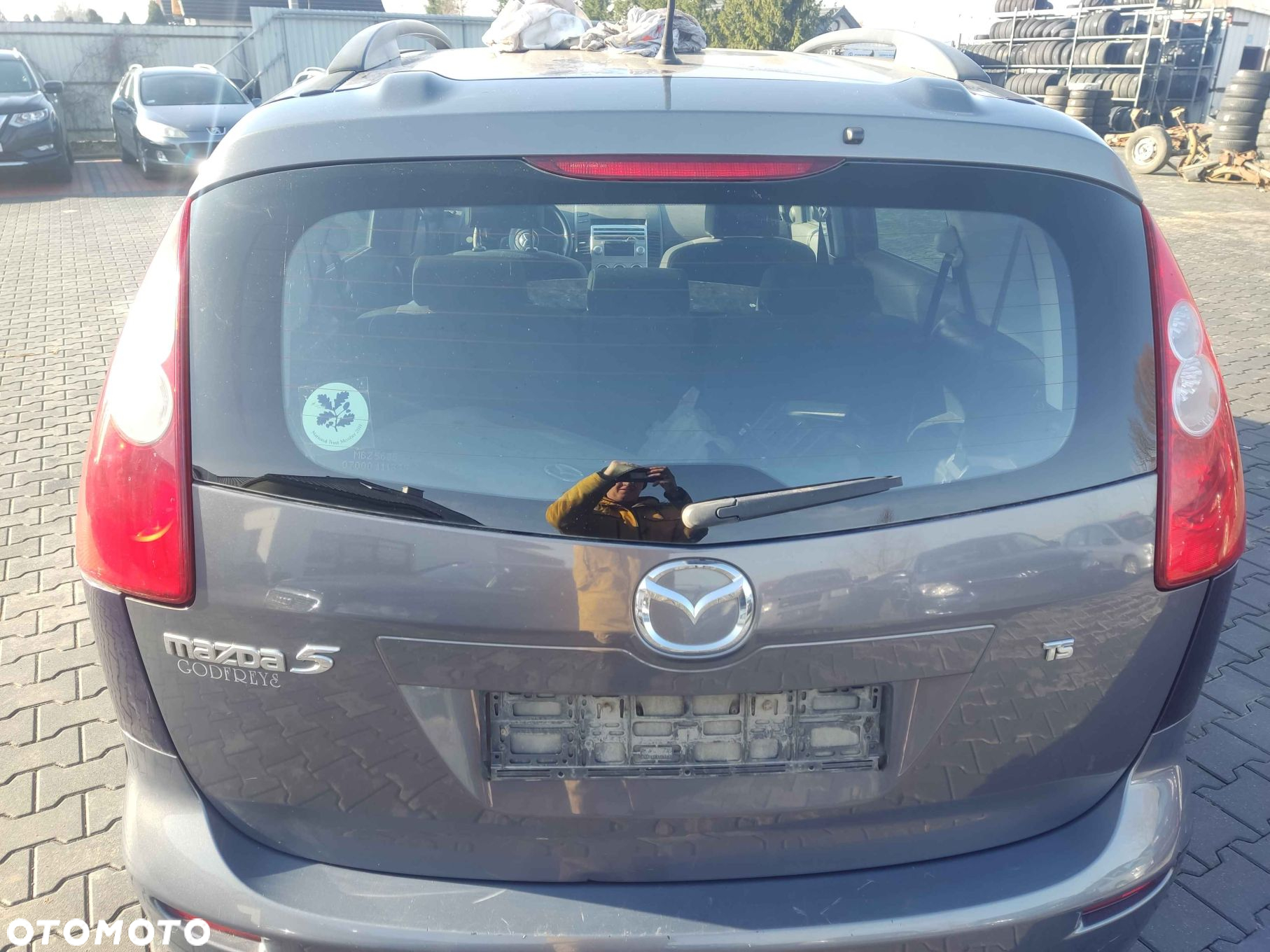 KOMPLETNY TYŁ KLAPA ZDERZAK MAZDA 5 I CR 05-07r 32S - 13