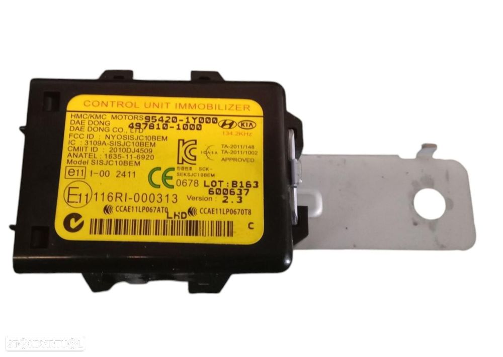 MÓDULO ELETRÓNICO KIA PICANTO TA - 1