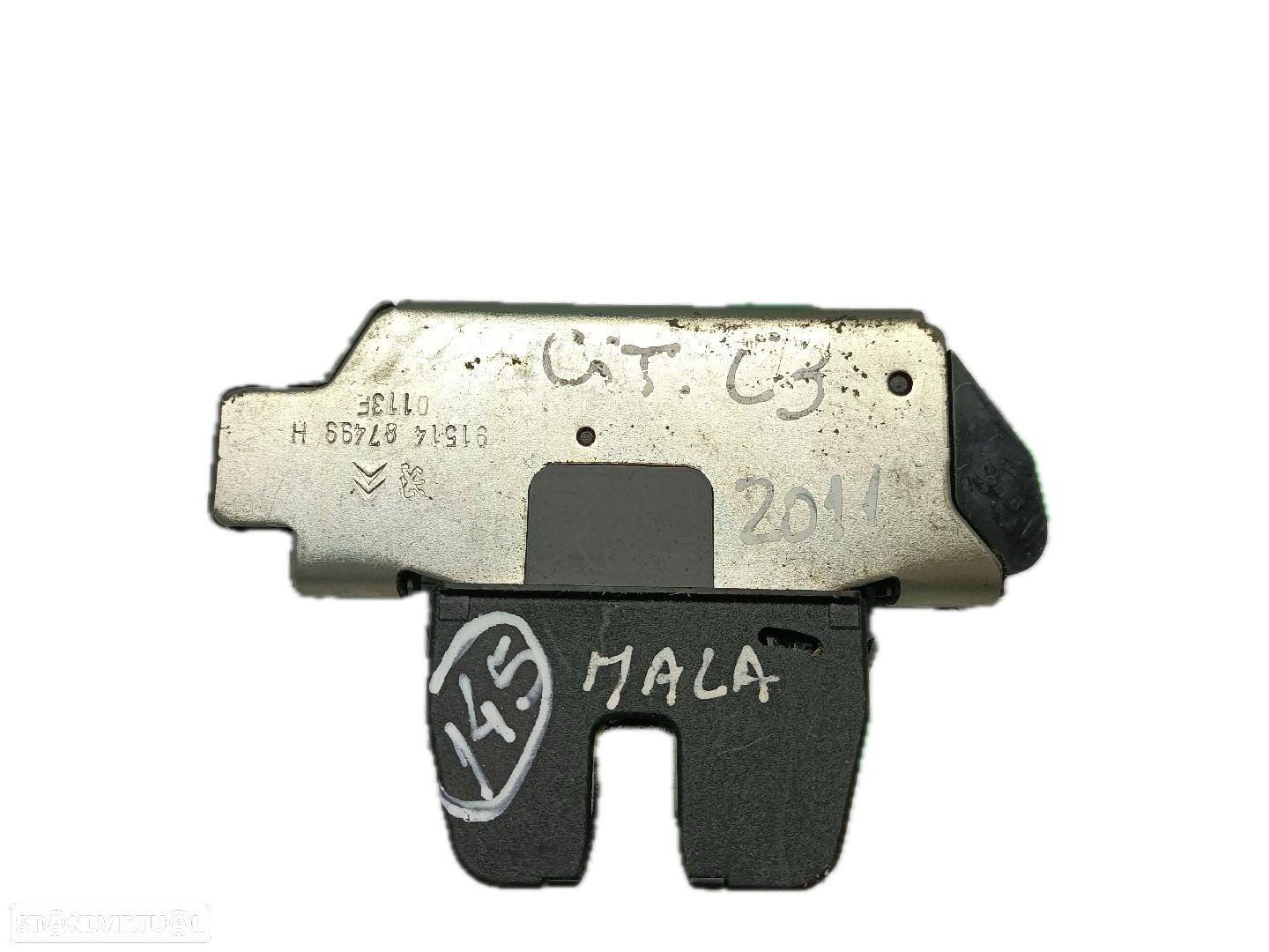 Fecho / Fechadura Mala Citroën C4 Ii (B7) - 3