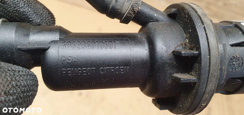 Pompka sprzęgła wysprzęglik przewód rurka Peugeot 307 2.0 HDI 9637030880 - 7