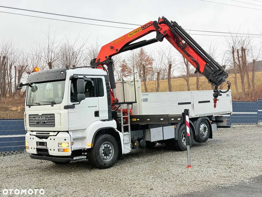 MAN * TGA 26-440 * 6x4 Hydrodrive * HDS Palfinger PK 20002 * Bardzo Dobry Stan - 22