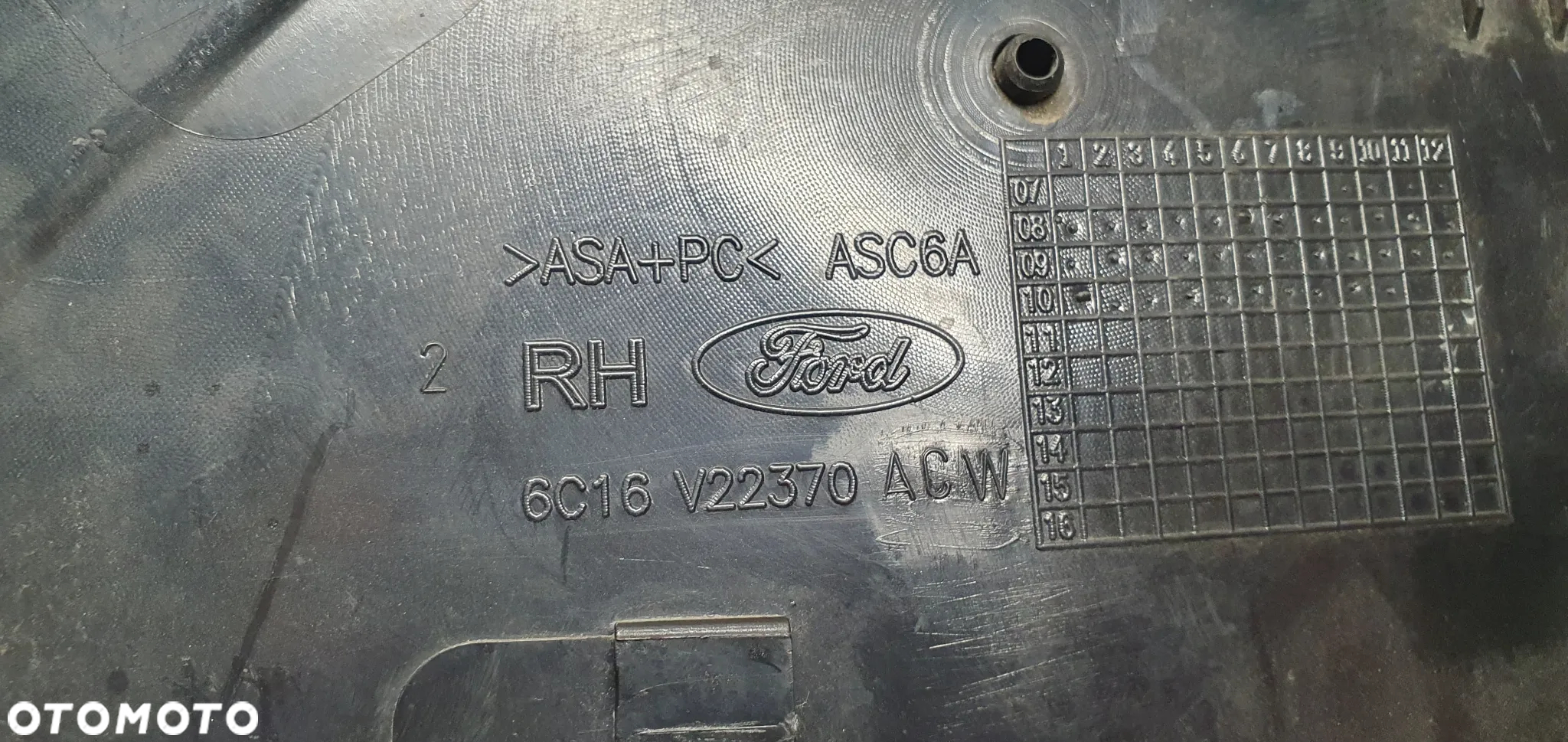 Listwa osłona nakładka drzwi prawy przód Ford Transit MK7 - 6