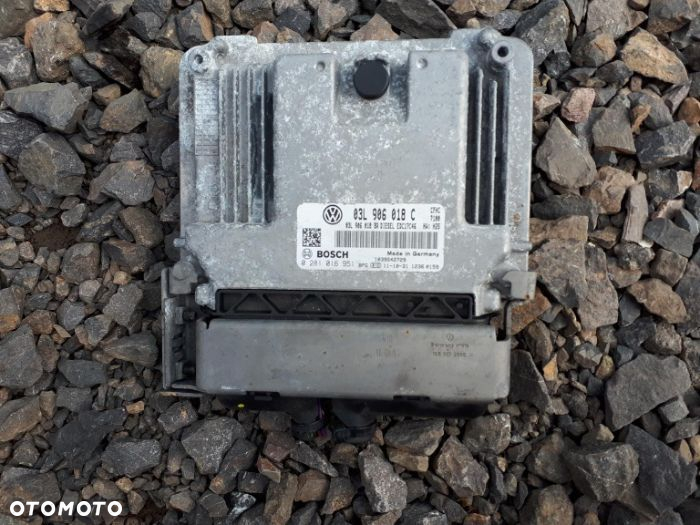Komputer Sterownik Silnika 2.0 TDI Skoda Octavia Seat Audi VW Golf ECU 03L906018C - 2