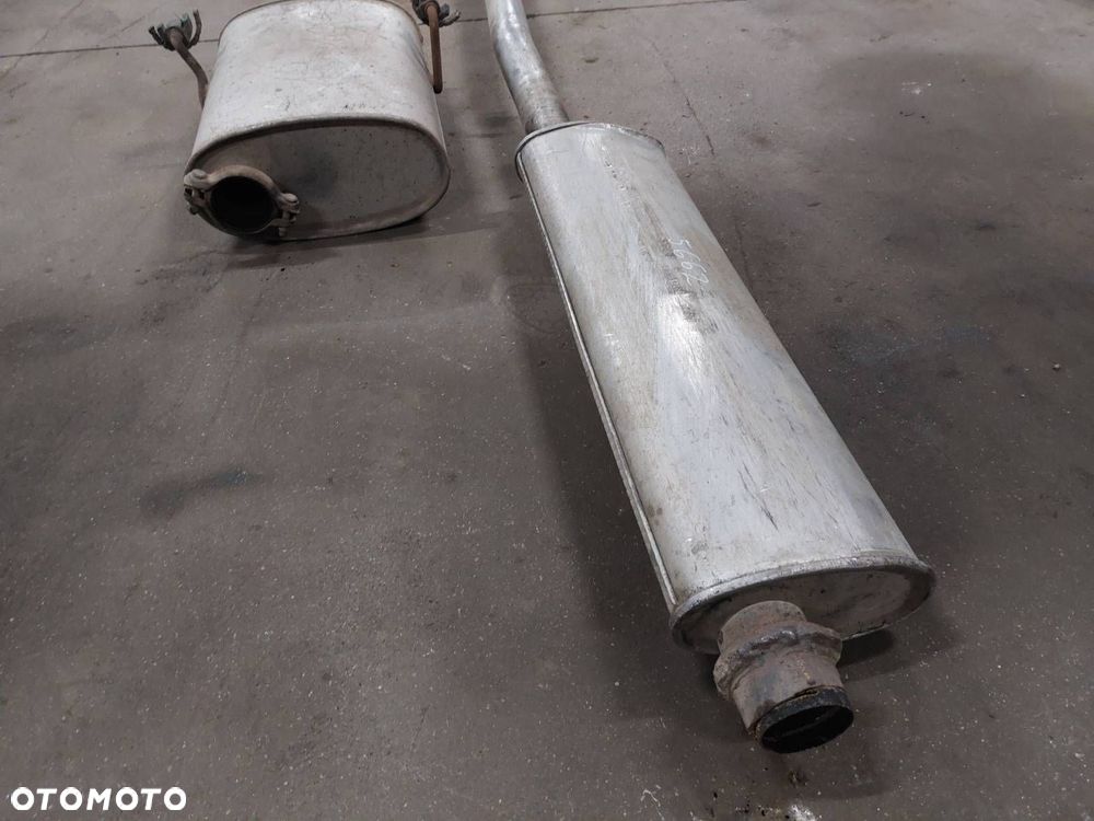 TŁUMIK WYDECH ŚRODKOWY + KOŃCOWY PEUGEOT 406 I 2.1 TD - 5