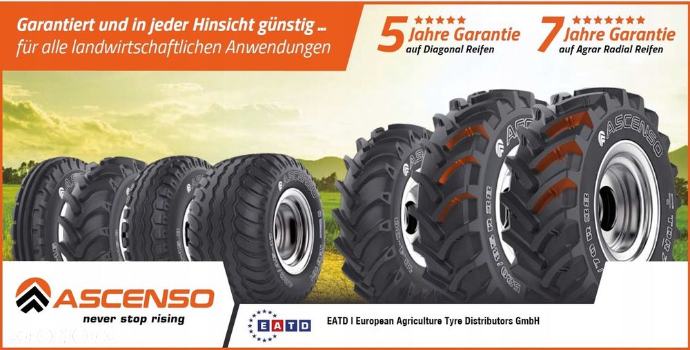 1x Ascenso 540/65R34 TDR 650 152D R-1W TL - 5