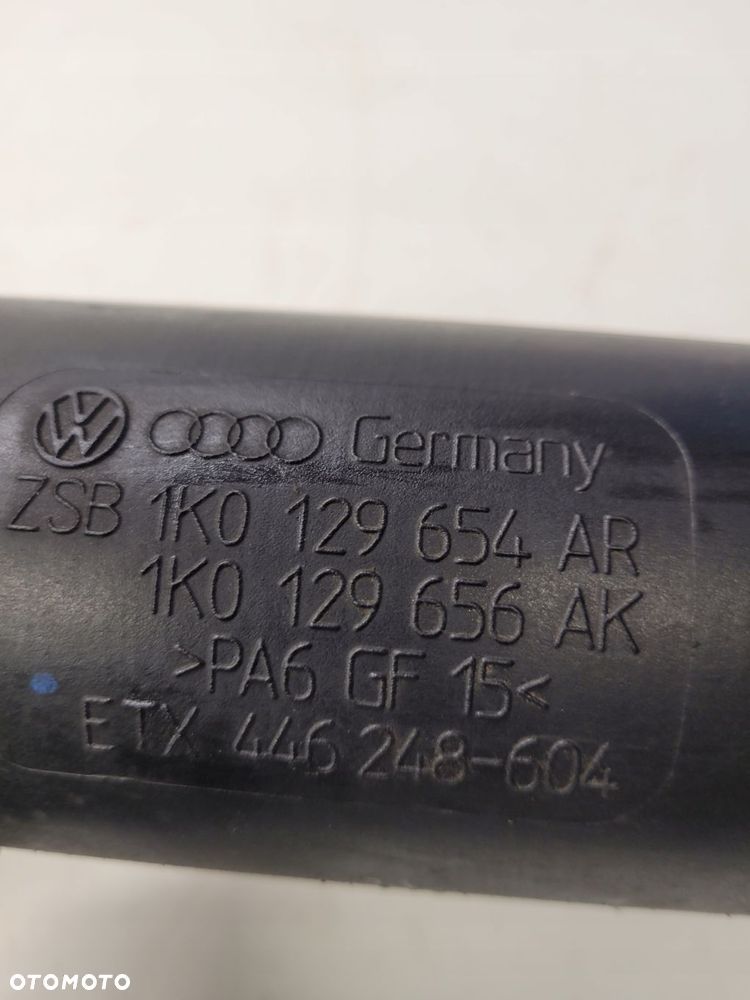 RURA SSĄCA INTERCOOLERA AUDI VW SKODA 1K0129654AR - 4