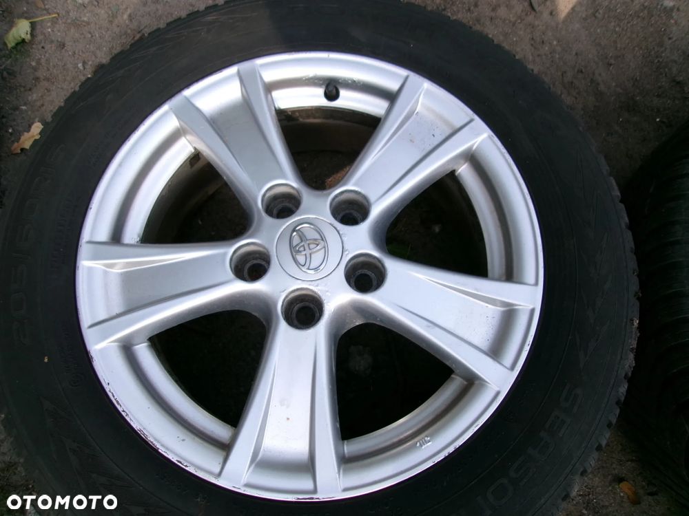 KOŁA FELGI ALU OPONY NOKIAN WIELOSEZONOWE 205/55/16 TOYOTA AVENSIS T27   VERSO  5X114,3 AURIS - 4