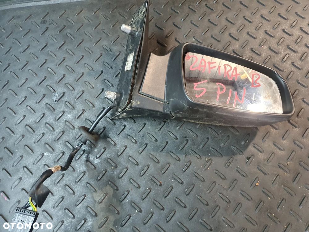 Opel Zafira B lusterko prawe elektr 5 PIN EUROPA POSIADAM 2 SZT - 2