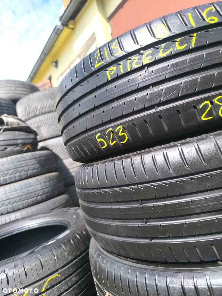 215/60R16 95V Opony Letnie Lato Continental EcoContact 6 PIRELLI CINTURATO P7 5mm Legnica ALU-RAD 23r. 215/60 - 9