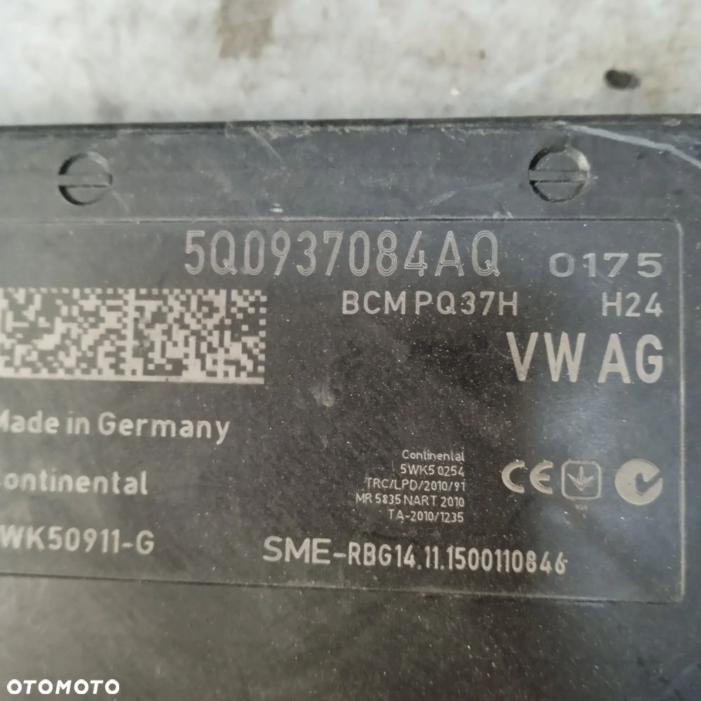 Moduł komfortu 5Q0937084AQ - 2