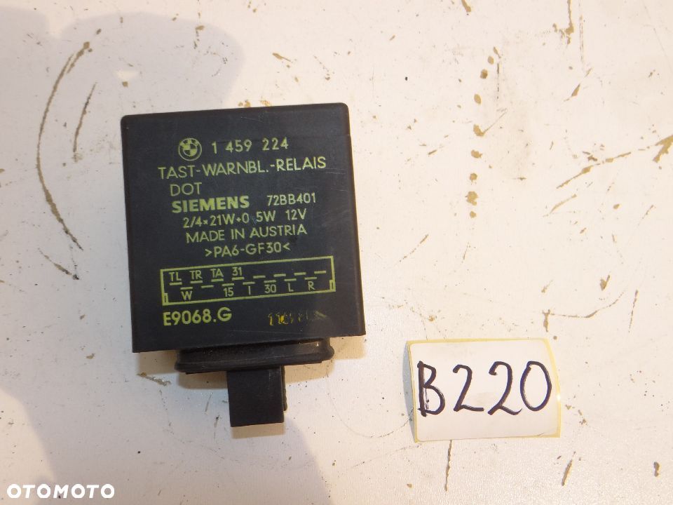 BMW K100 K1100 zespół przekaźników przekaźnik przerywacz B220 - 1