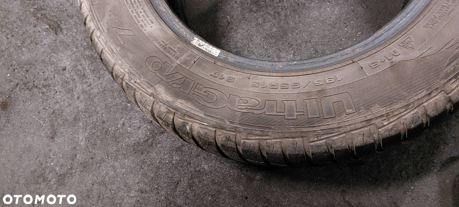 OPONY ZIMOWE 3 SZT 195/65R15 GOODYEAR ULTRAGRIP 7 - 10