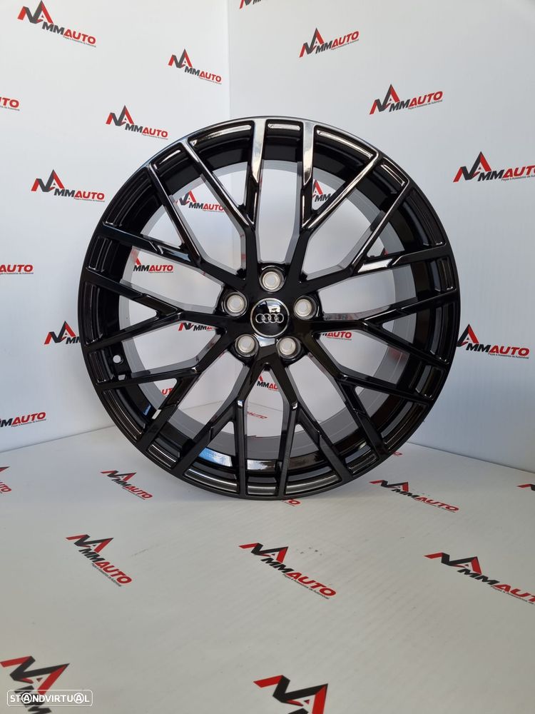 Jantes Look Audi R8 Preto Brilho 20 - 4
