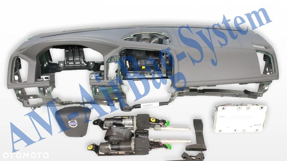 Volvo XC60 XC 60 Deska Poduszki Pasy AirBag Konsola Kokpit Regeneracja Naprawa - 1
