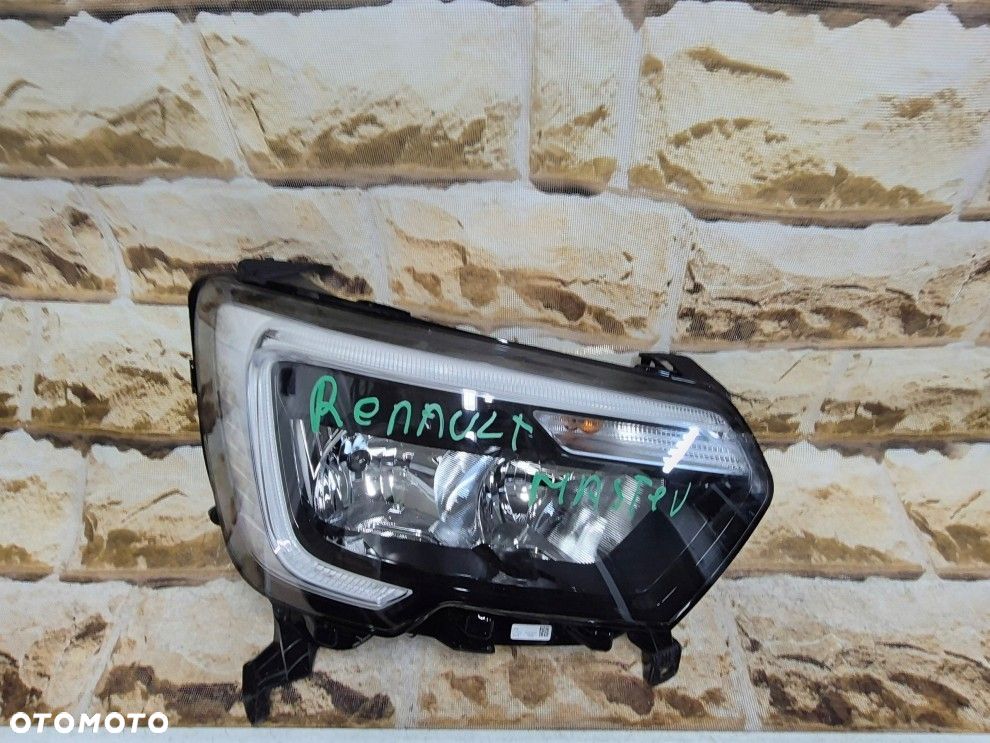 renault master 4 IV 22\'\' prawa lampa h7+led kompletna europa - 1