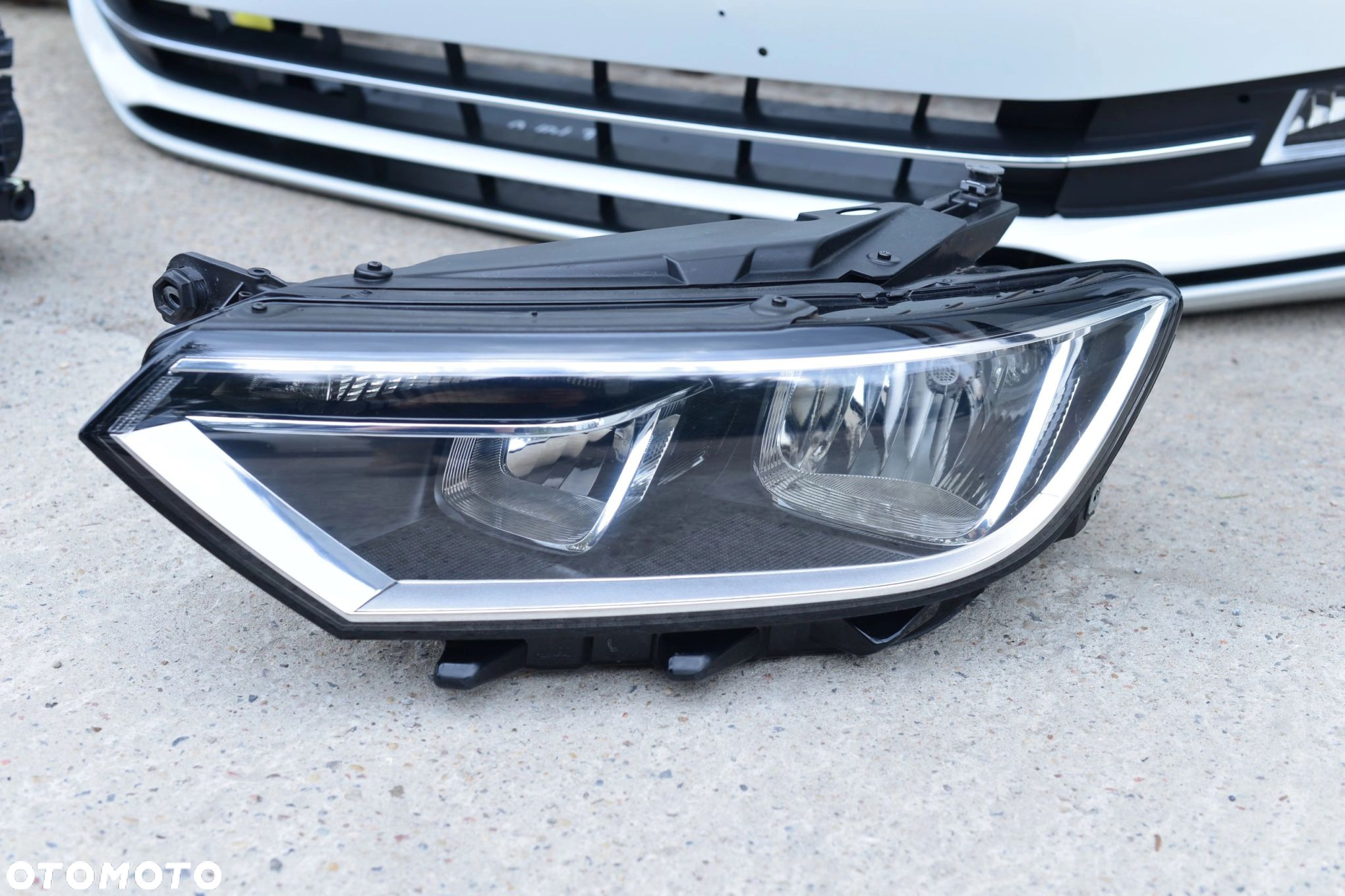 MASKA ZDERZAK BŁOTNIK LAMPA XENON PAS BELKA GRILL FULL LED VW PASSAT B8 3G0 - 9